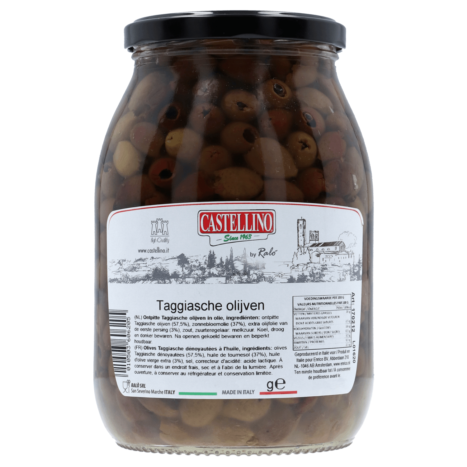 TAGGIASCHE OLIJVEN  1kg
